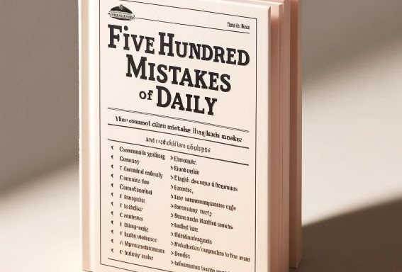 دانلود کتاب Five Hundred Mistakes of Daily